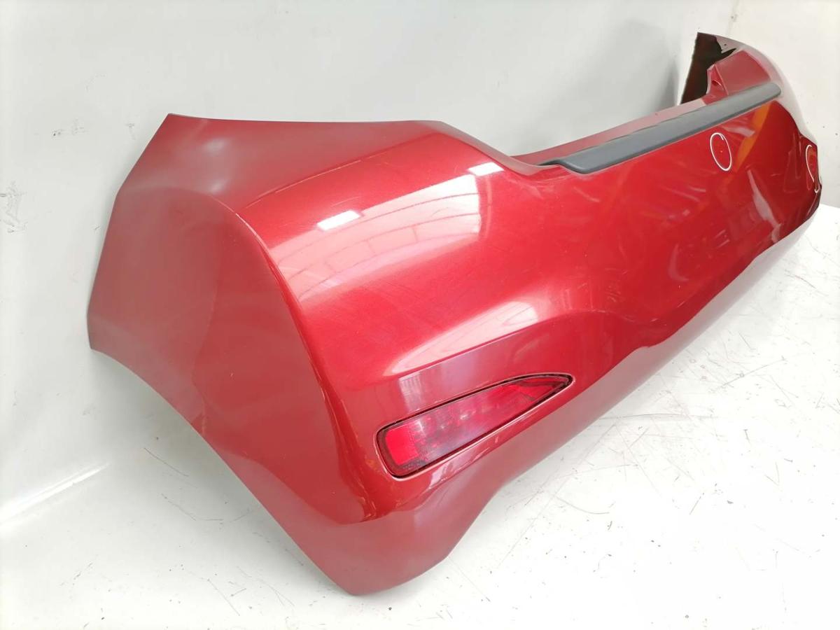 Toyota Yaris XP13 original Stoßstange Stoßfänger hinten 3N8 RED PEARL BJ14